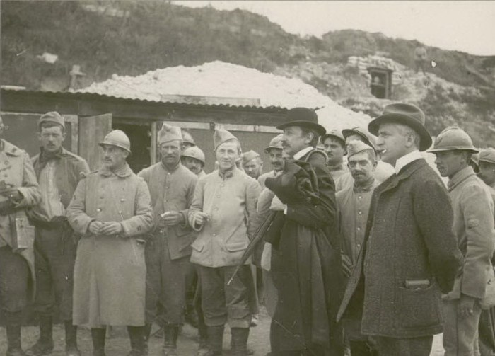 Le 21 septembre 1916 : mission norvégienne, Monsieur Castberg, président du Sorting norvégien et Maurice Barrés