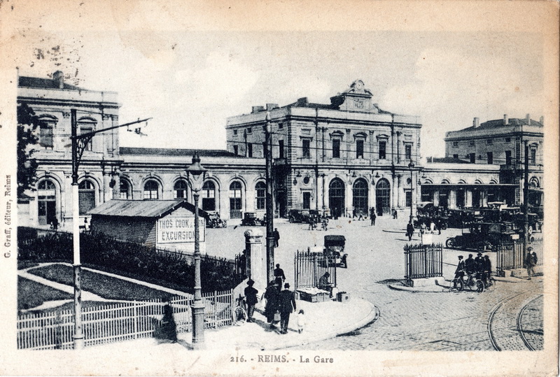 La gare de Reims