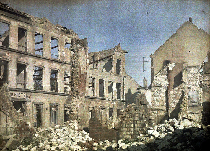 Autochrome de Paul Castelnau (mars 1917)