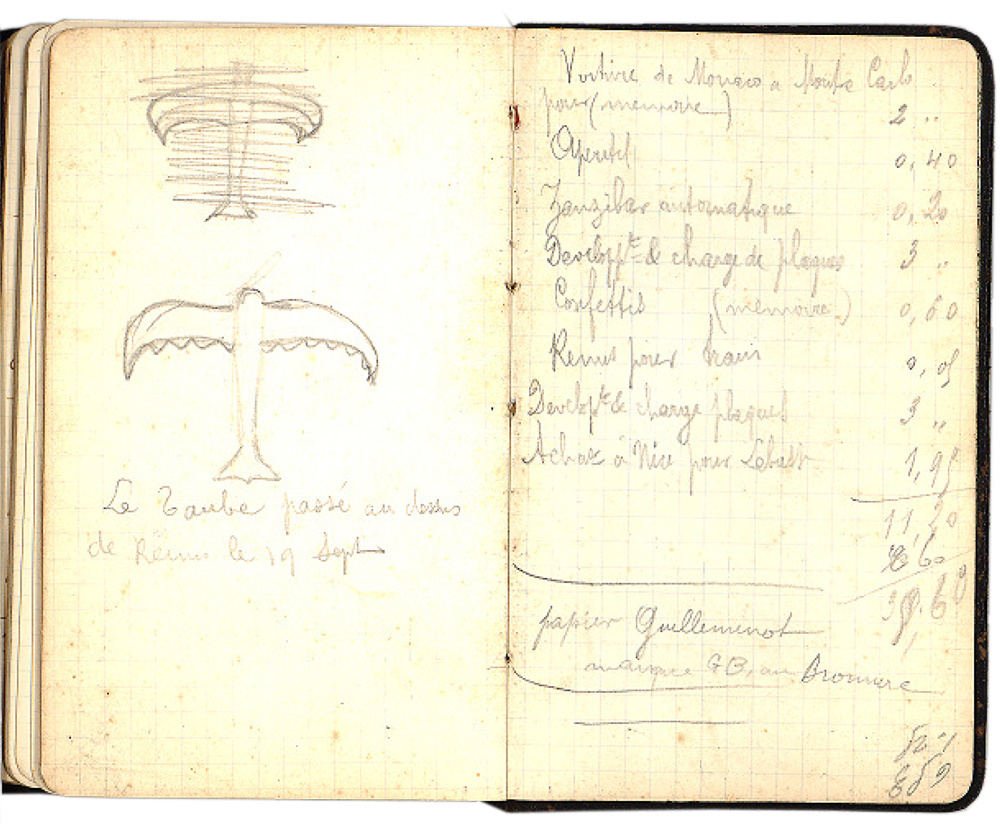 Le taube : pigeon en alsacien... Dessin de Gaston Dorigny