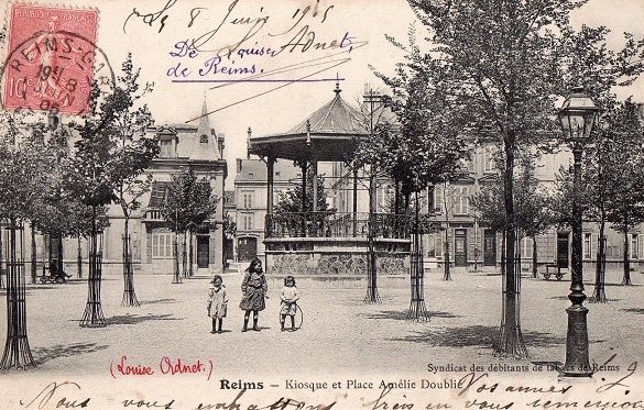 Place Amélie-Doublié (avant 1914)