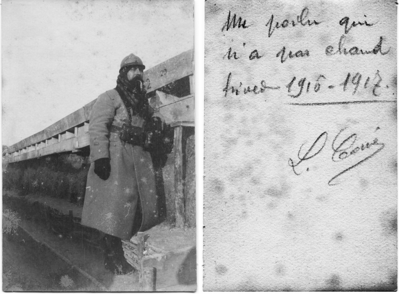En plus l’hiver 1916—1917 est très rude : la neige tient du 5 janvier au 10 mars et la température tombe souvent à moins 20 degrés.