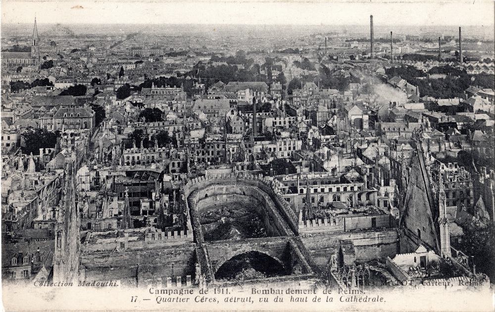 Vue aérienne de la ville