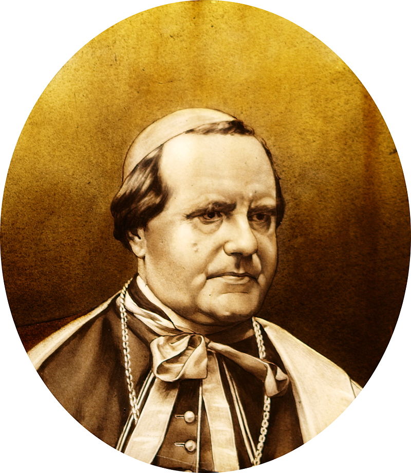 Le Cardinal Langénieux- Vitrail de l'élise de Louvergny (08)
